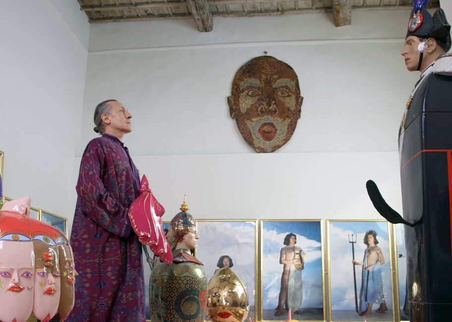 Luigi-Ontani-in-his-studio-in-Rome-2012